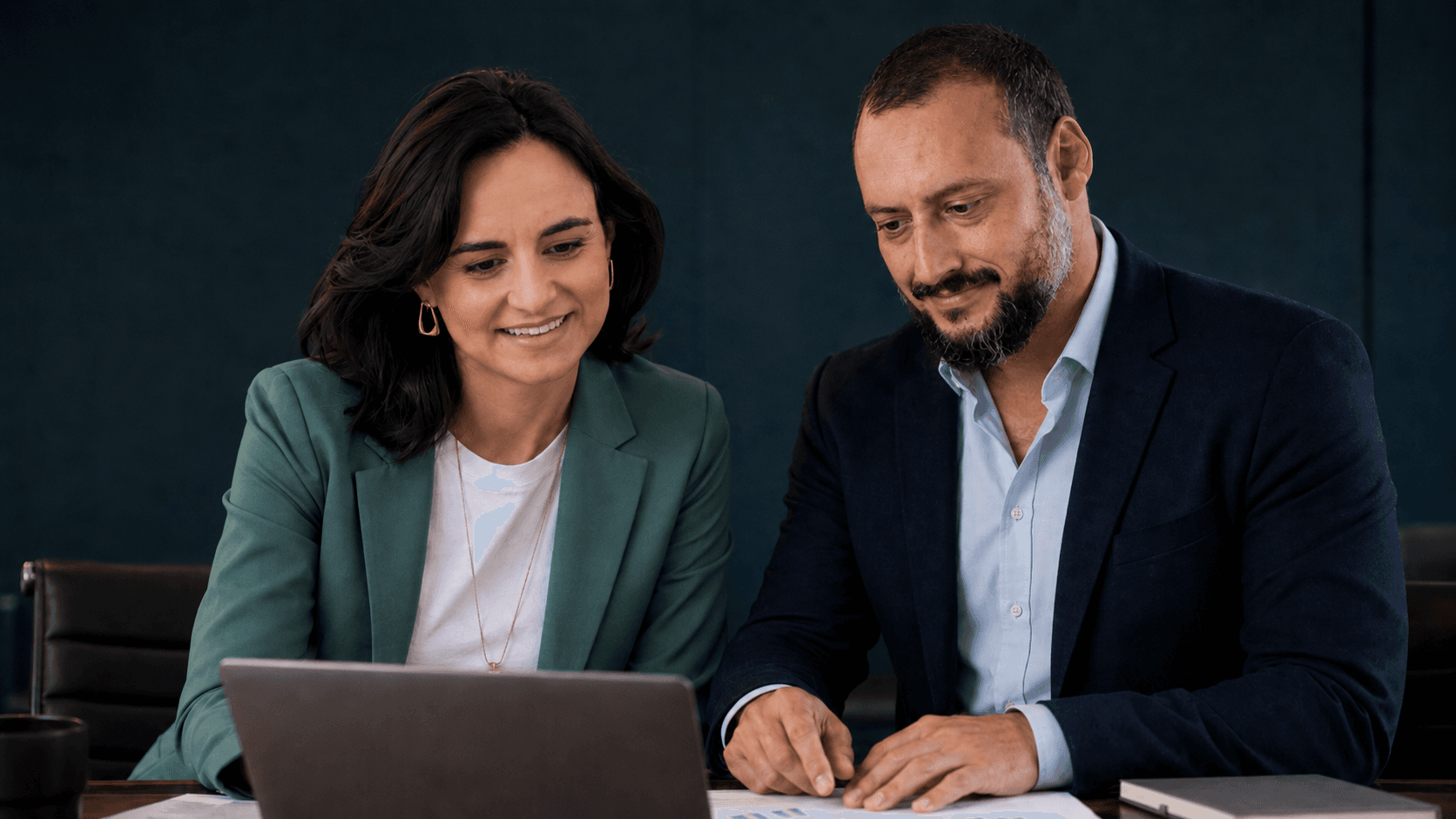 Gabriela Aguiar and Celso Gama, co-founders of Pira Labs